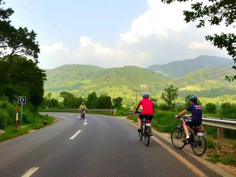 Indian Landscapes in Incredible India Cycling